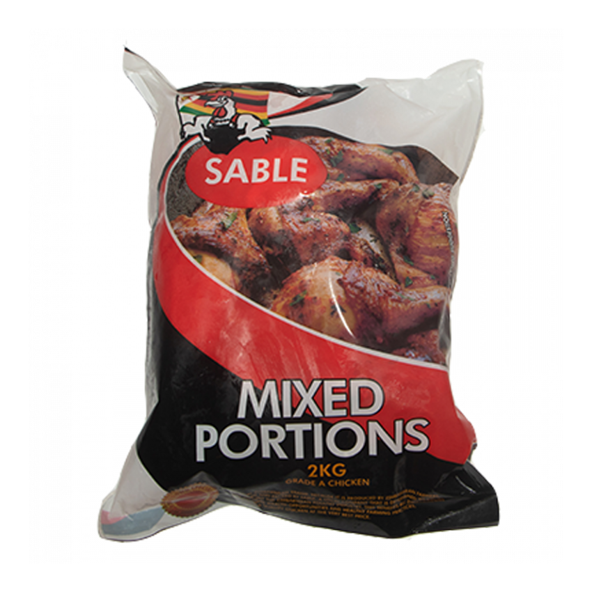 Sable mixed chicken portions, 2 kg